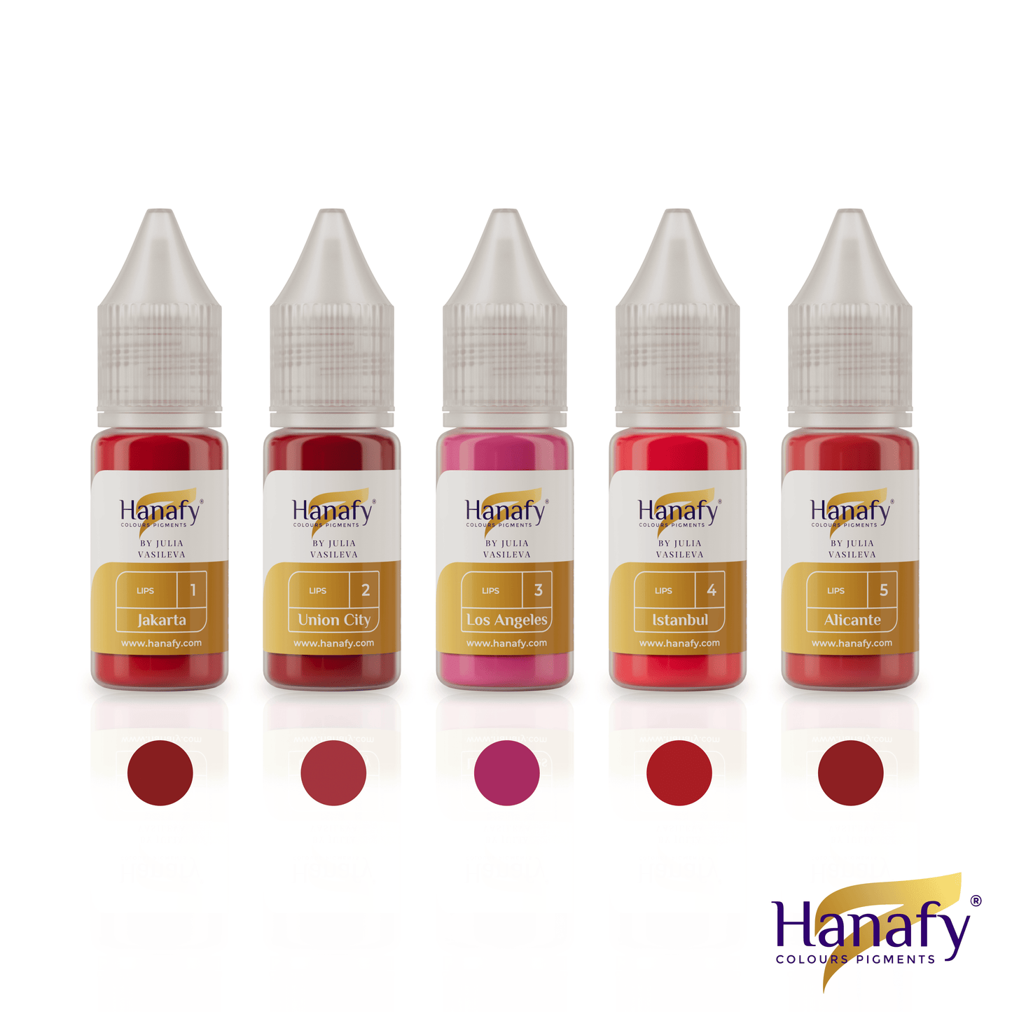 PASSION PALETTE LIPS Set 10 ml
