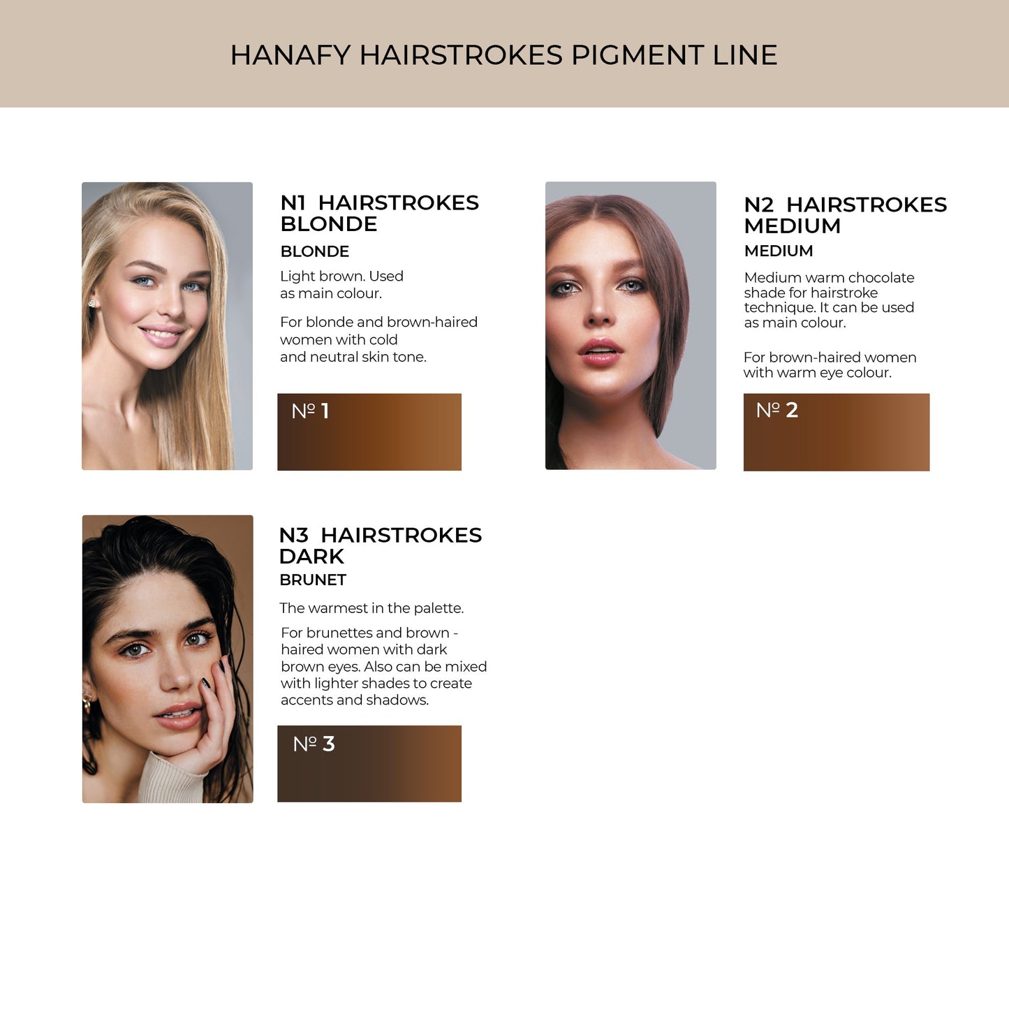 №2 HAIRSTROKES MEDIUM