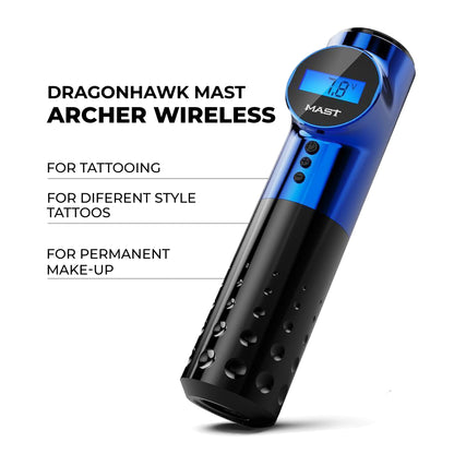 Macchina a rotore Dragonhawk Mast ARCHER Batteria wireless