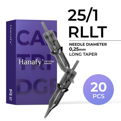 HANAFY 25/1 RLLT Cartridge Kit (20 pcs)