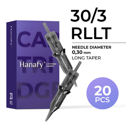 HANAFY 30/3 RLLT Cartridge Kit (20 pcs each)