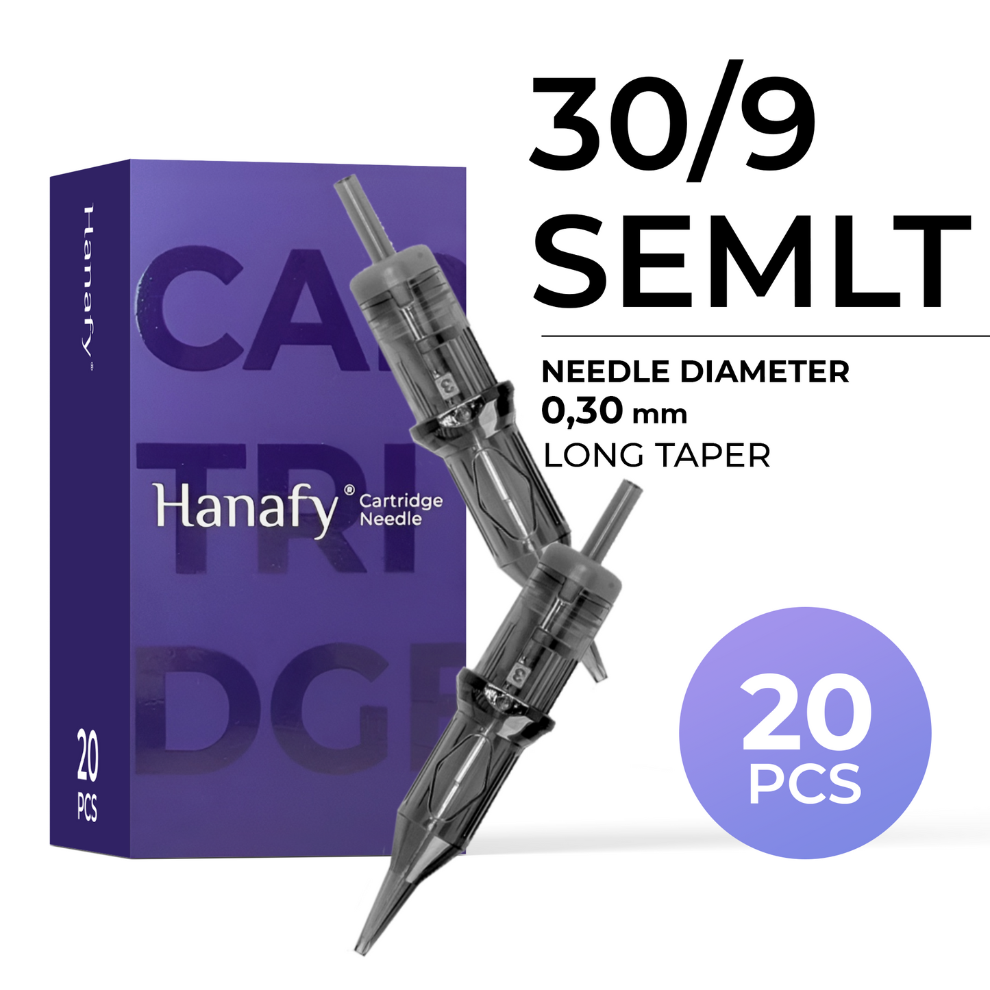 HANAFY PRO 30/9 SEMLT Cartridge Kit (20 pcs)