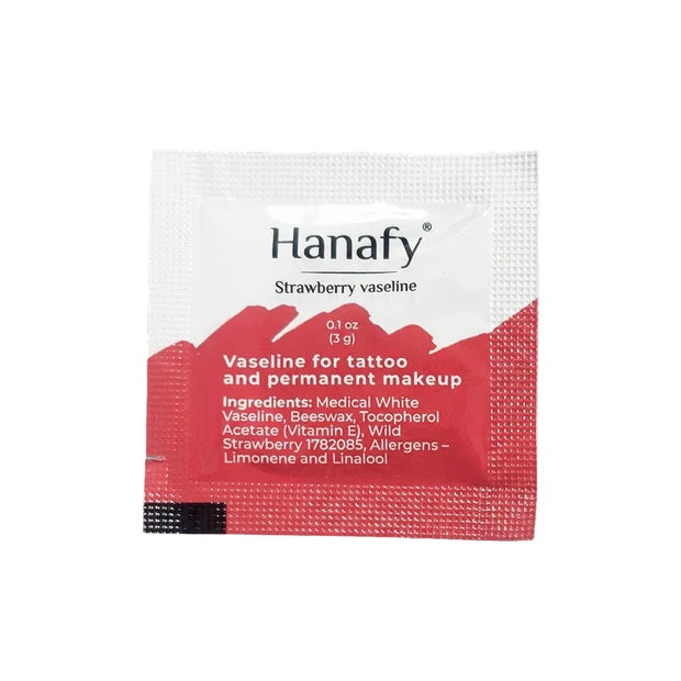 Strawberry Vaseline HANAFY, 3 ml (100 pcs.)