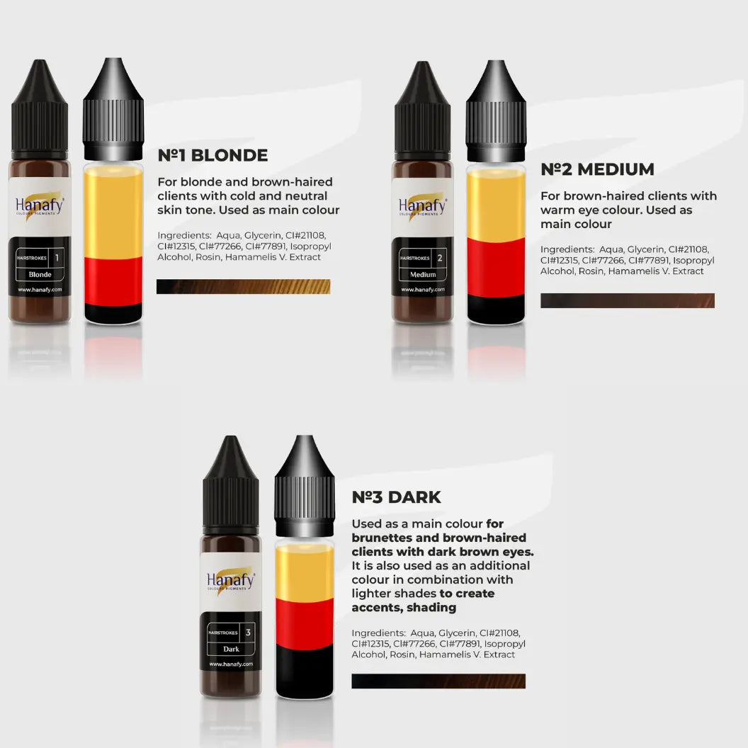 Hairstrokes Full Set - 15ml