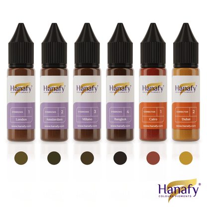 Set completo per sopracciglia minerali 15 ml